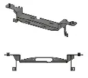 Mitsubishi Pajero NM NP Hidden Winch Cradle - Image 2.webp
