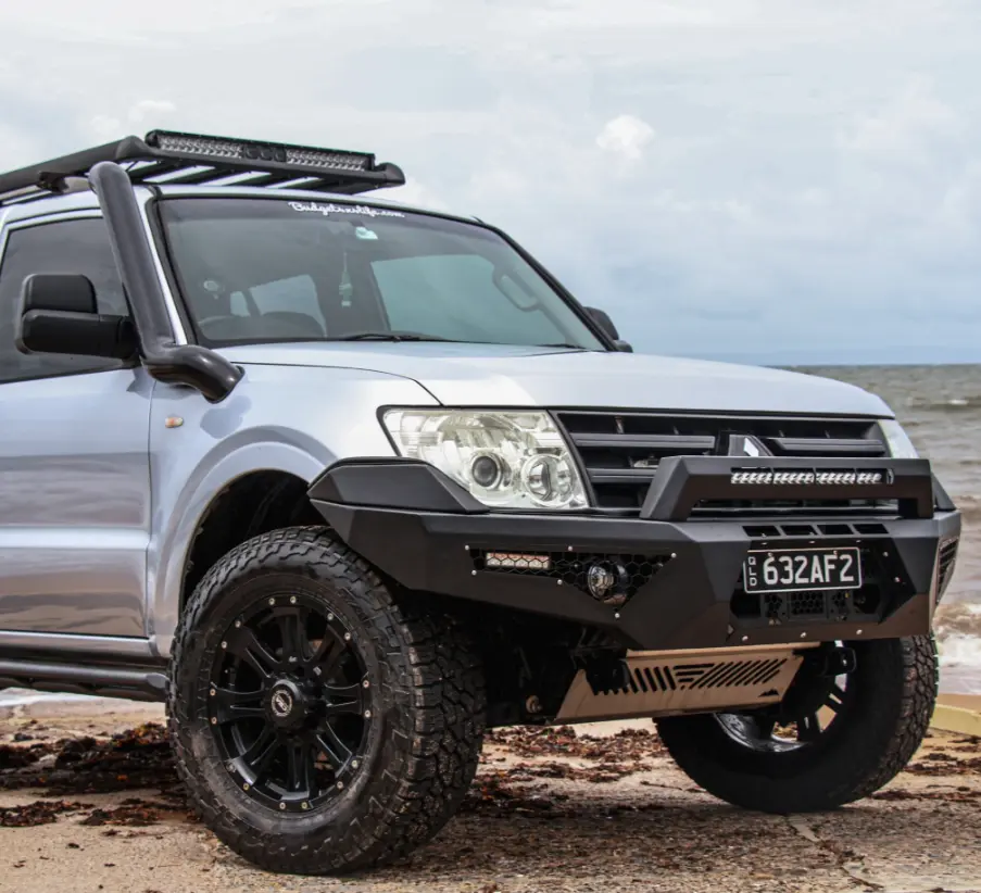 Mitsubishi Pajero Alpha Predator Steel Bull Bar (NS/NT/NX/NW)