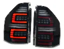 Mitsubishi Pajero Smoked Full LED Tail Lights with Sequential Indicator (NM/NP)