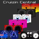 Mitsubishi Pajero Colour Speedo Cluster Dials (NH/NJ)