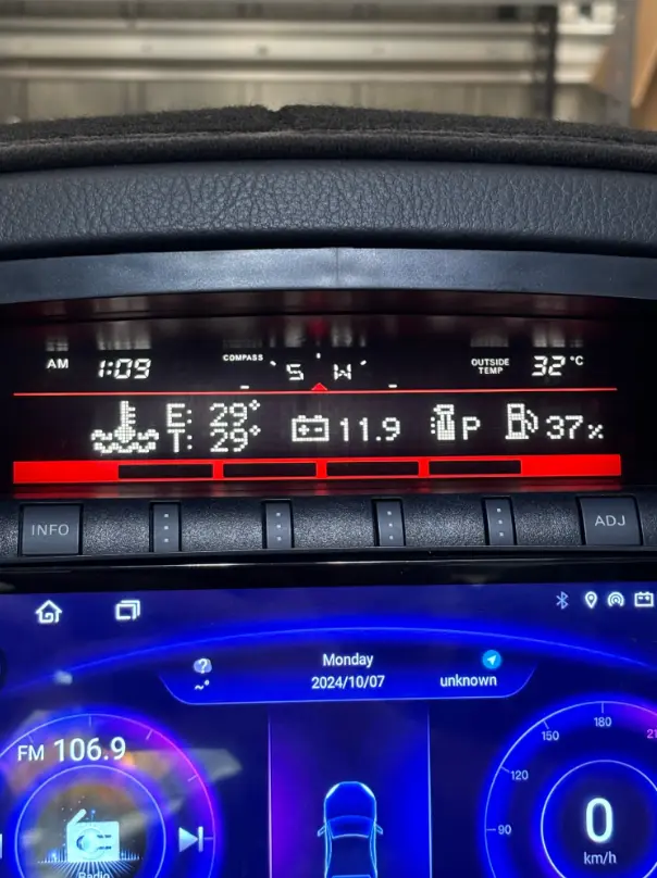 Mitsubishi Pajero Centre Display Module (NS/NT/NW/NX)