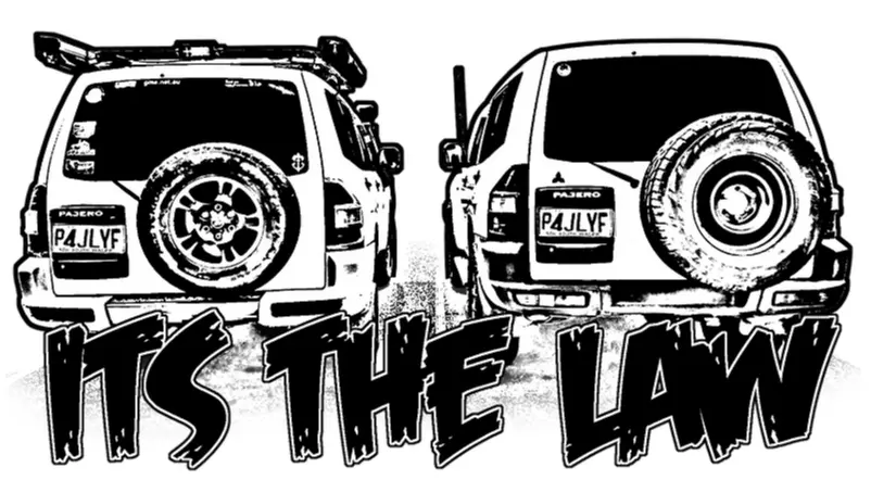 It's The Law Sticker