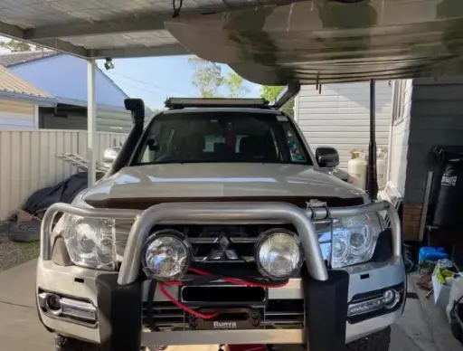 Mitsubishi Pajero Hidden Winch Cradle (NS/NT/NW/NX)