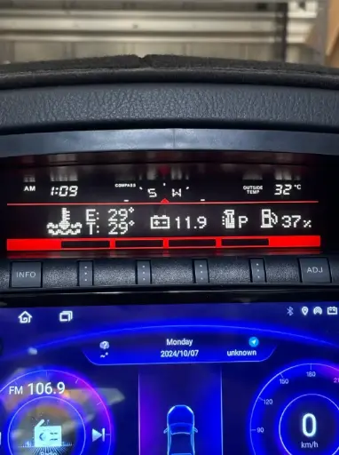 Mitsubishi Pajero Centre Display Module (NS/NT/NW/NX)
