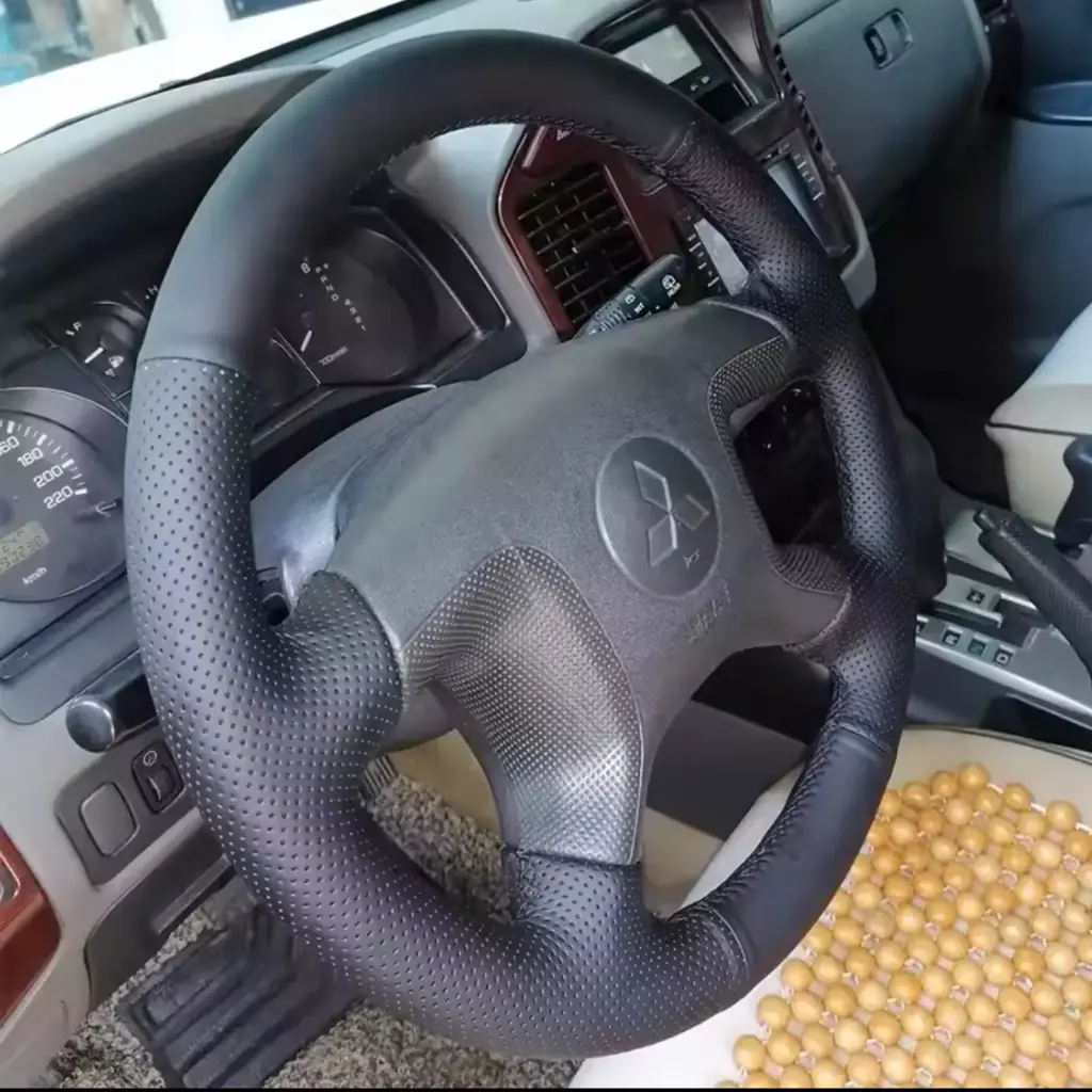 Leather Steering Wheel Wrap (NM/NP)