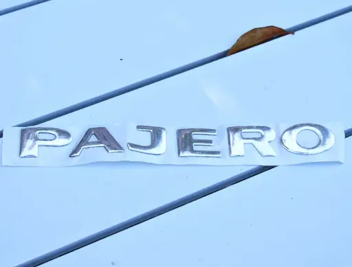 Mitsubishi Pajero Rear Door Sticker (NM/NP)