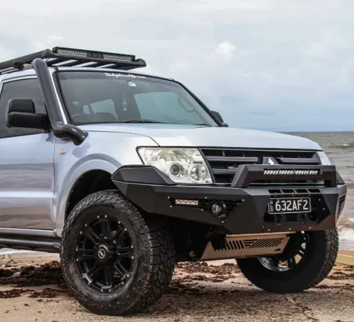 Mitsubishi Pajero Alpha Predator Steel Bull Bar (NS/NT/NX/NW)